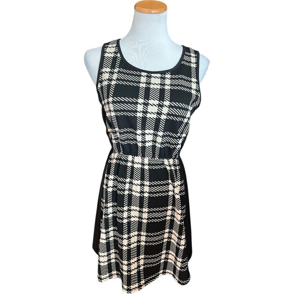 NWT Womens Apricot Lane Boutique Jella Couture Plaid City Chic Dress - Sz S